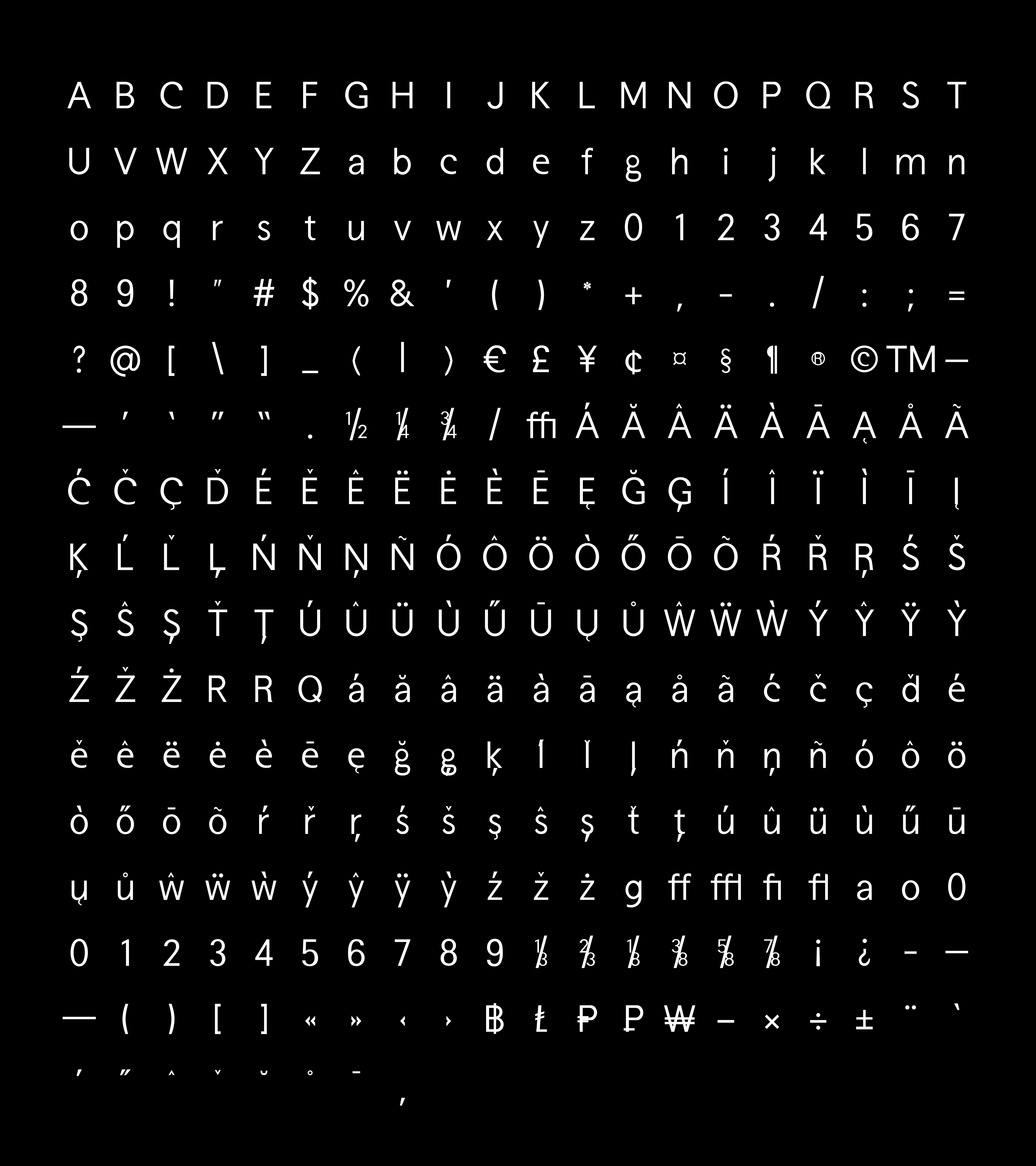 V.I. & Typography